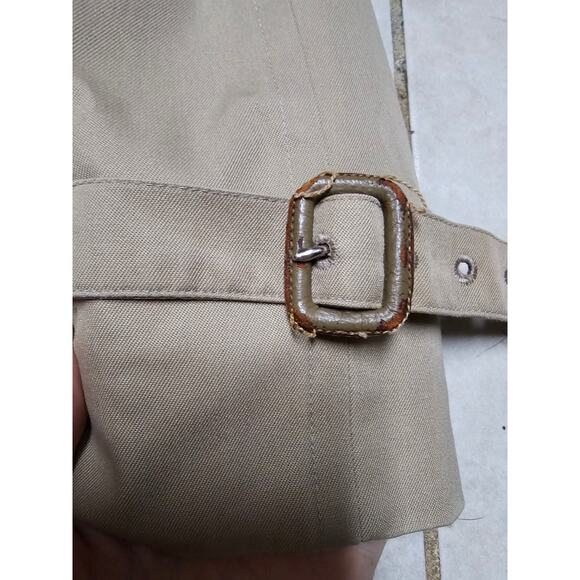 Vintage Burberrys London Burberry trench coat wool liner and collar size 50 reg - Picture 5 of 16